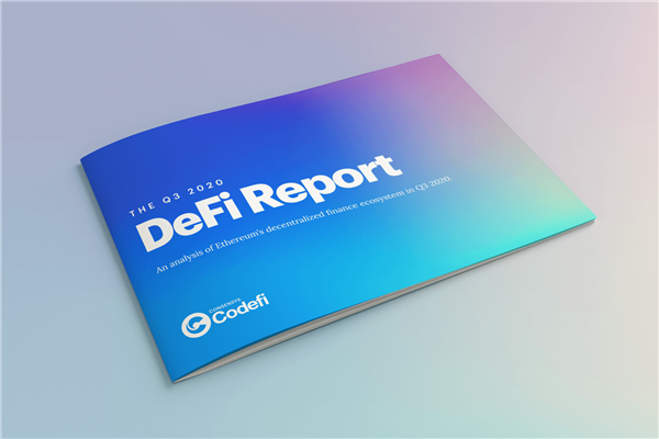 Ethereum Q3 2020 DeFi-rapport